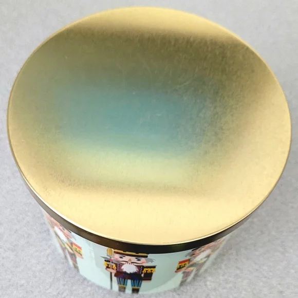 *FLASH SALE!*Nutcracker Candle with Gold Lid - Picture 2 of 4